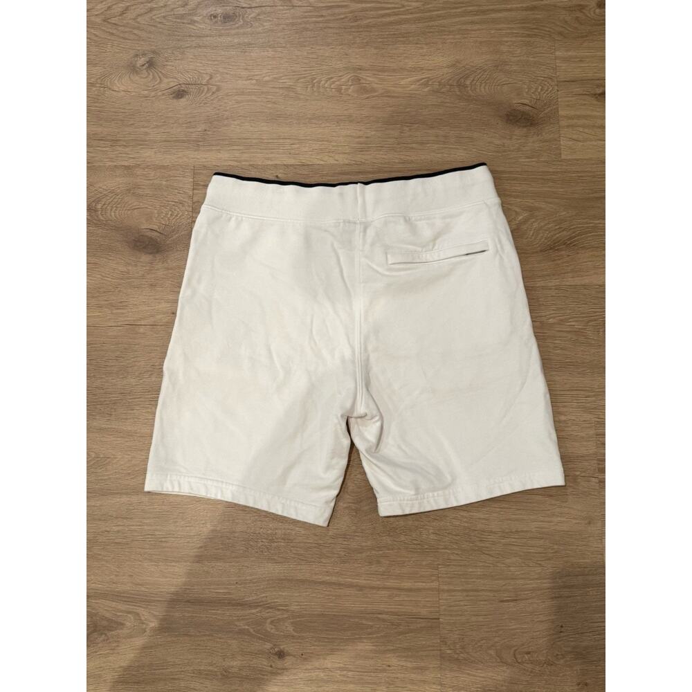 Psycho Bunny Wilkes Cotton Sweat Shorts Men’s Small White With Black Bunny Logo - Picture 9 of 9